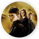 Painel Redondo 50x50 - Harry Potter
