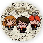 Painel Redondo 50x50 - Harry Potter