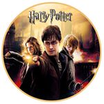 Painel Redondo 50x50 - Harry Potter