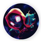 Painel Redondo 50x50 - Homem Aranha