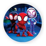 Painel Redondo 50x50 - Homem Aranha