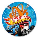 Painel Redondo 50x50 - Hot Wheels