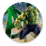 Painel Redondo 50x50 - Hulk