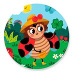 Painel Redondo 50x50 - Joaninha