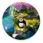 Painel Redondo 50x50 - Kung Fu Panda