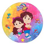 Painel Redondo 50x50 - Maria Clara e JP