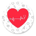 Painel Redondo 50x50 - Medicina