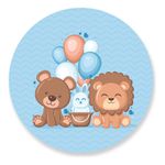 Painel Redondo 50x50 - Meninos