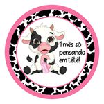 Painel Redondo 50x50 - Mês Versário