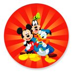 Painel Redondo 50x50 - Mickey