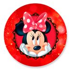 Painel Redondo 50x50 - Minnie