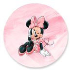 Painel Redondo 50x50 - Minnie