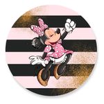 Painel Redondo 50x50 - Minnie