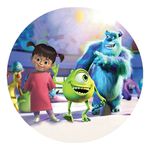 Painel Redondo 50x50 - Monstros S.A