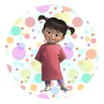 Painel Redondo 50x50 - Monstros S.A