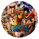 Painel Redondo 50x50 - One Piece