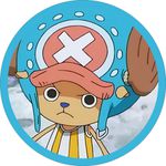 Painel Redondo 50x50 - One Piece