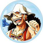 Painel Redondo 50x50 - One Piece