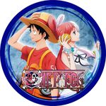 Painel Redondo 50x50 - One Piece