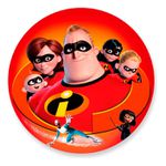 Painel Redondo 50x50 - Os Incríveis