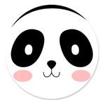 Painel Redondo 50x50 - Panda