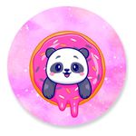Painel Redondo 50x50 - Panda