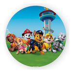 Painel Redondo 50x50 - Patrulha Canina