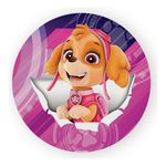 Painel Redondo 50x50 - Patrulha Canina