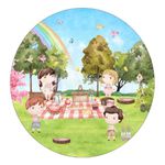 Painel Redondo 50x50 - Picnic