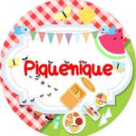 Painel Redondo 50x50 - Picnic