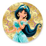 Painel Redondo 50x50 - Princesas