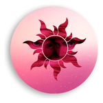 Painel Redondo 50x50 - Rapunzel