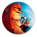 Painel Redondo 50x50 - Rei Leão