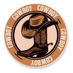 Painel Redondo 50x50 - Rodeio