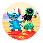 Painel Redondo 50x50 - Stitch