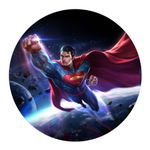 Painel Redondo 50x50 - Superman