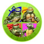 Painel Redondo 50x50 - Tartarugas Ninja