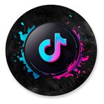 Painel Redondo 50x50 - Tik Tok