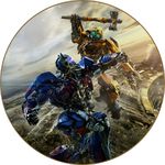 Painel Redondo 50x50 - Transformers