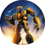 Painel Redondo 50x50 - Transformers