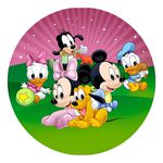 Painel Redondo 50x50 - Turma do Mickey Baby