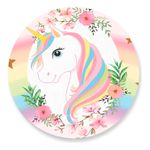 Painel Redondo 50x50 - Unicórnio