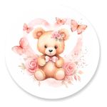 Painel Redondo 50x50 - Urso