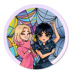 Painel Redondo 50x50 - Wandinha