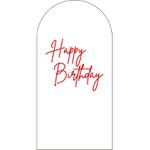 Painel Romano 2x1 - Happy Birthday