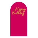 Painel Romano 2x1 - Happy Birthday