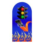 Painel Romano 2x1 - Hot Wheels