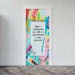 Capa De Porta Para Decoração Volta as Aulas 2