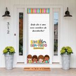 Capa De Porta Para Decoração Volta as Aulas 4 