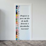 Capa De Porta Para Decoração Volta as Aulas 9